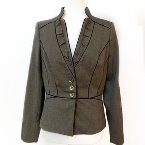 WHBM Black & Gray Blazer